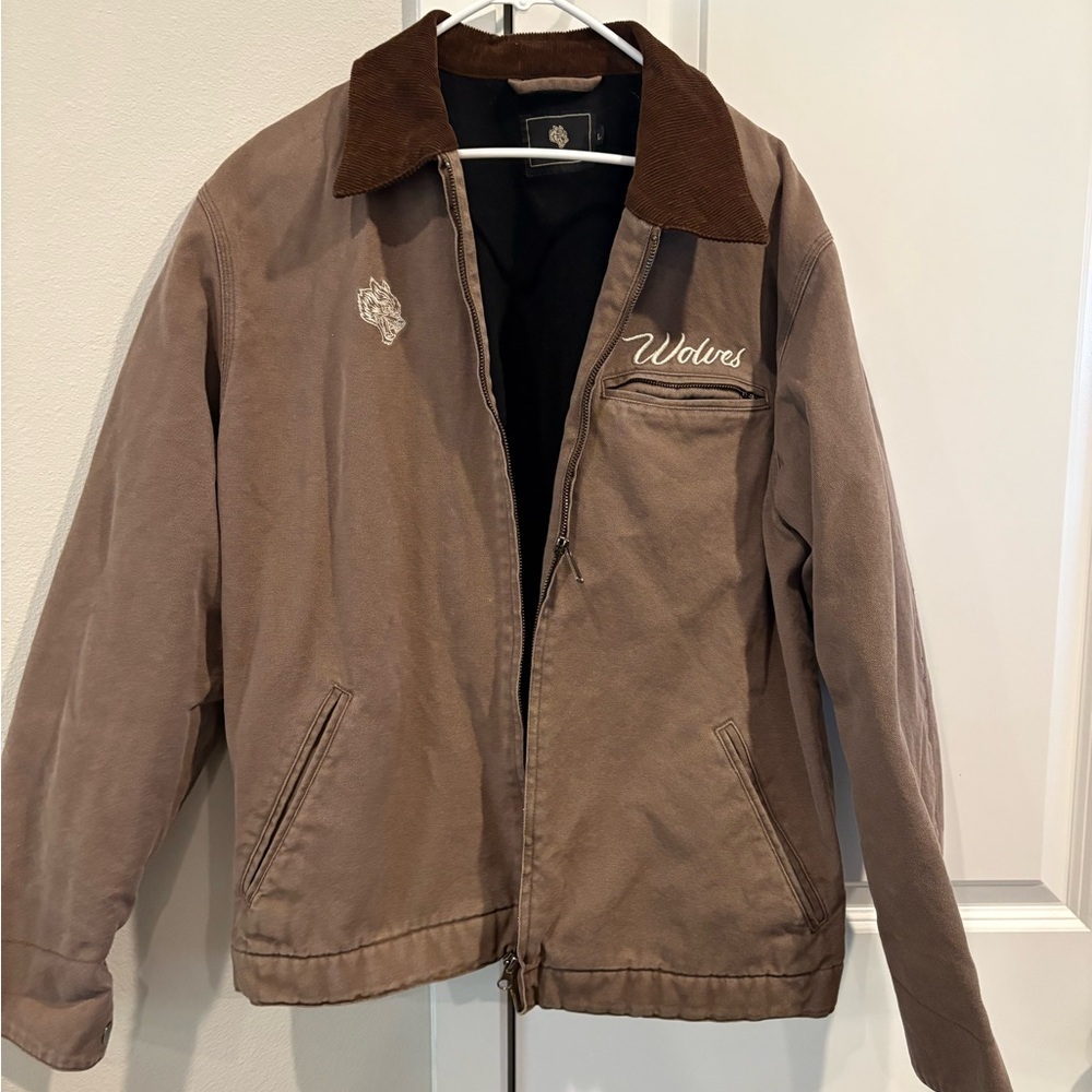 Darc Sport Brown Jacket with Embroidered Details